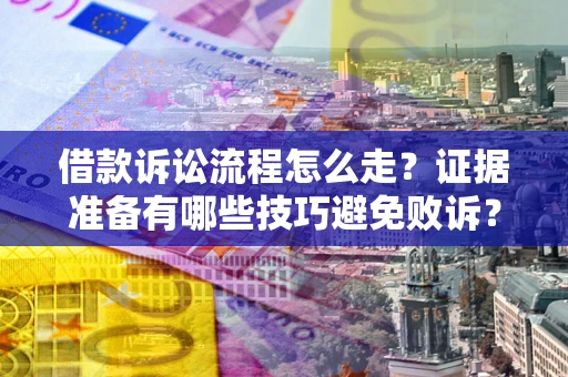 北京借款诉讼流程怎么走？证据准备有哪些技巧避免败诉？
