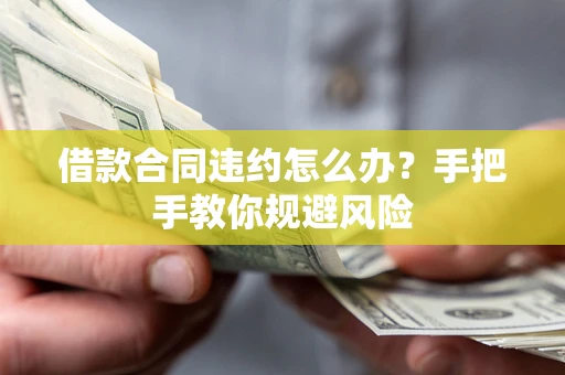 北京借款合同违约怎么办？手把手教你规避风险