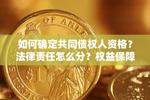 北京如何确定共同债权人资格？法律责任怎么分？权益保障技巧揭秘！