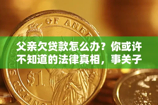 北京父亲欠贷款怎么办？你或许不知道的法律真相，事关子女未来
