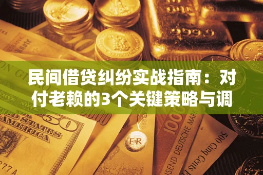 北京民间借贷纠纷实战指南：对付老赖的3个关键策略与调解盲区解析