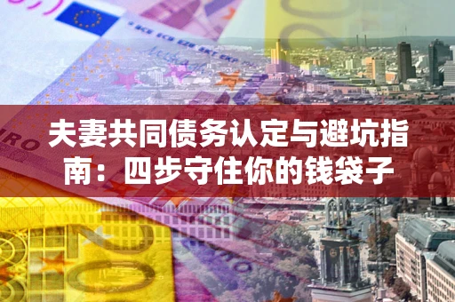 北京夫妻共同债务认定与避坑指南：四步守住你的钱袋子