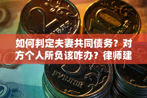 北京如何判定夫妻共同债务？对方个人所负该咋办？律师建议