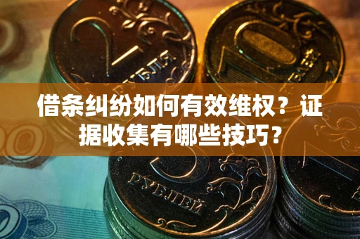 北京借条纠纷如何有效维权？证据收集有哪些技巧？