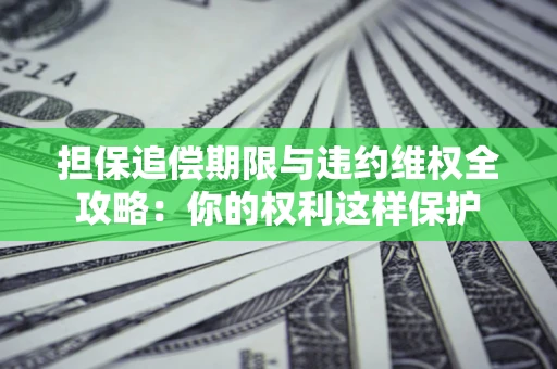 北京担保追偿期限与违约维权全攻略：你的权利这样保护