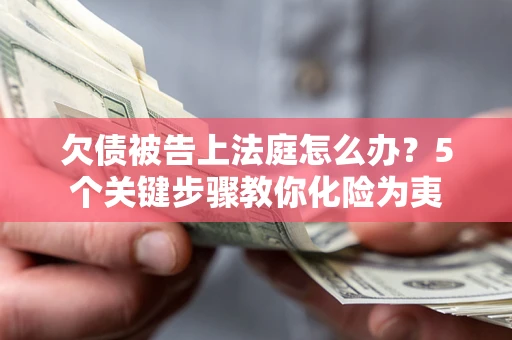 北京欠债被告上法庭怎么办？5个关键步骤教你化险为夷